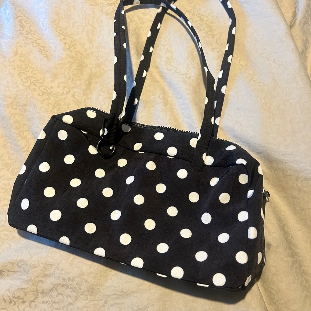 Baggu Polka Dot Bowler Bag